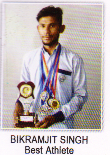 Bikramjit Singh Best Athlete 2016-17